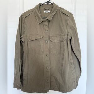 Garage Women's Olive Utility Jacket Size M